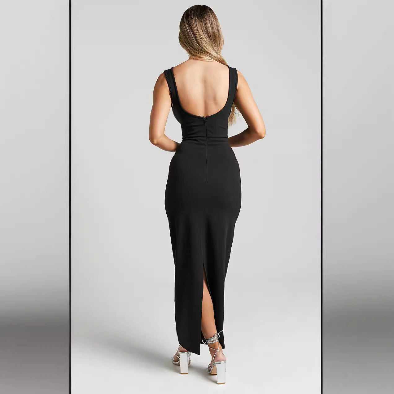 ✨ Elegantes Bodycon-Kleid mit Bleistiftrock – Figurbetontes Kleid mit Trägern